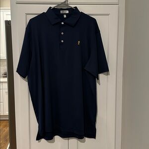 Peter Millar, navy, size XL golf polo.
